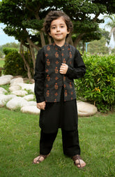 Printed Waist Coat 3Pcs Infant